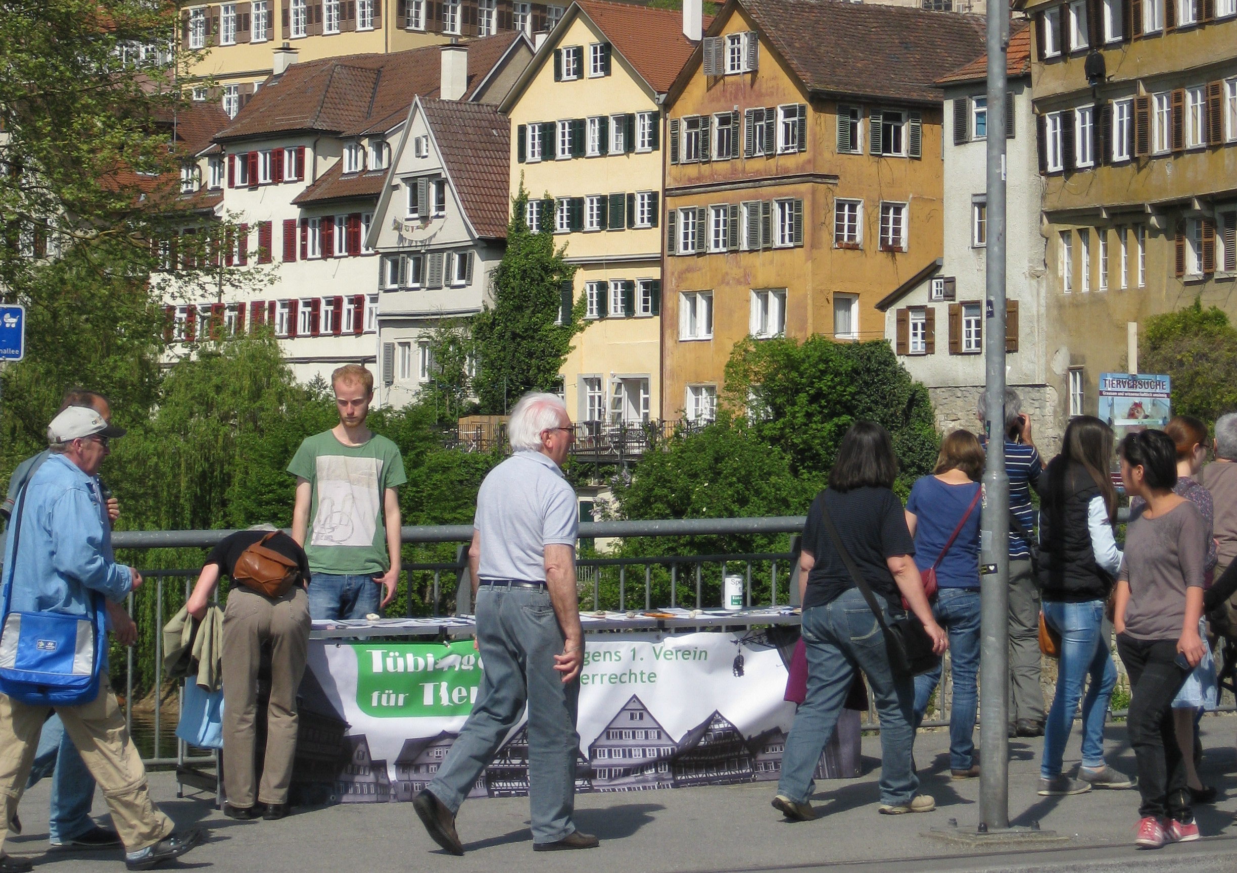 Erfolgreiche Aktion zum Internationalen Tag zur Abschaffung der Tierversuche