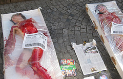 Fleischschalenaktion vom 10. September 2011