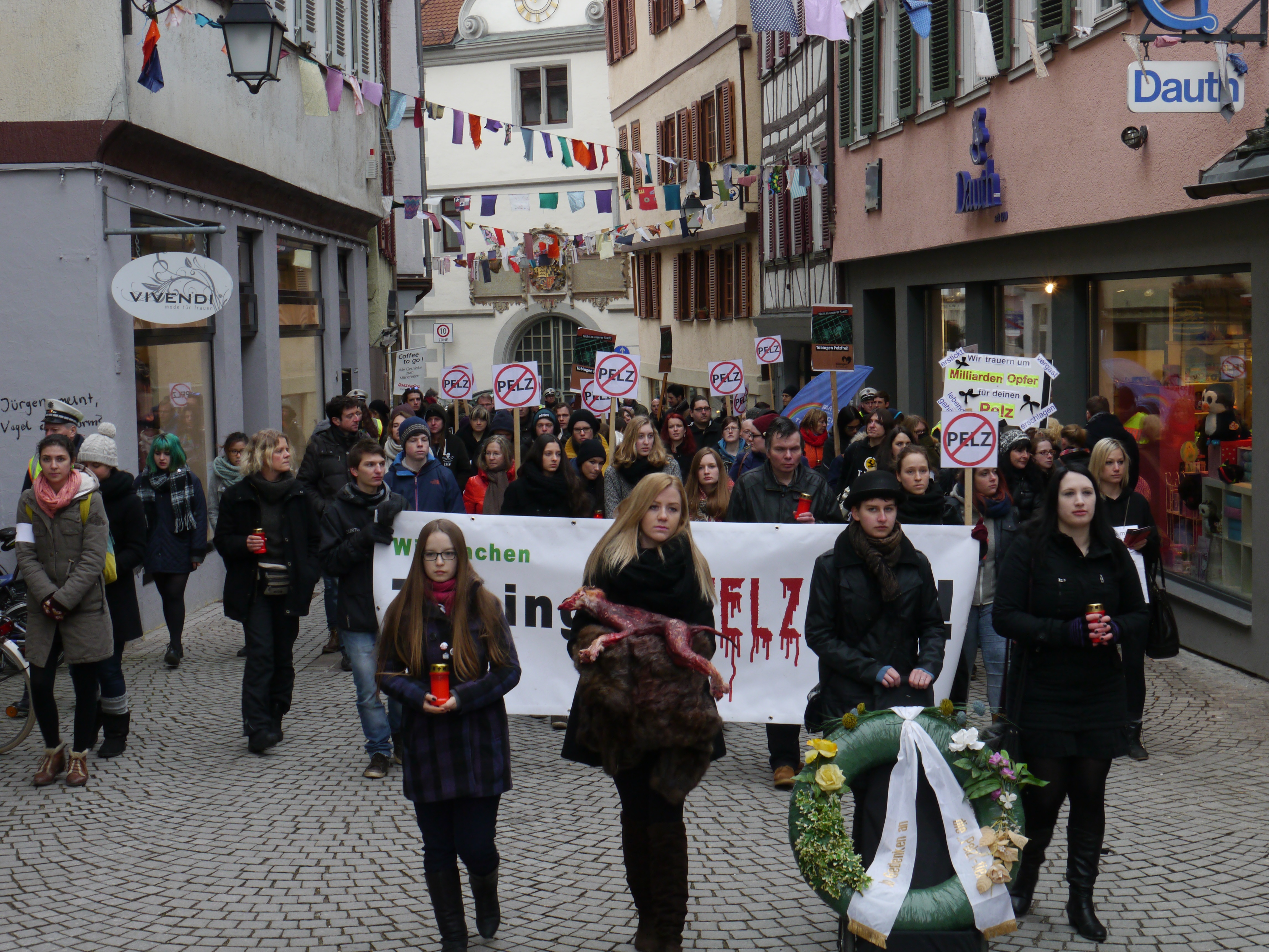 Tübingen Pelzfrei 2015